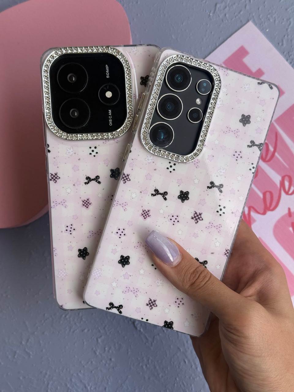 کاور سامسونگ Kawaii Pink Star
