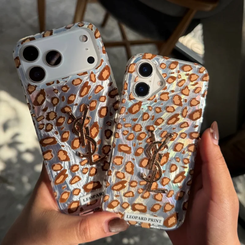 قاب گوشی آیفون YSL leopard