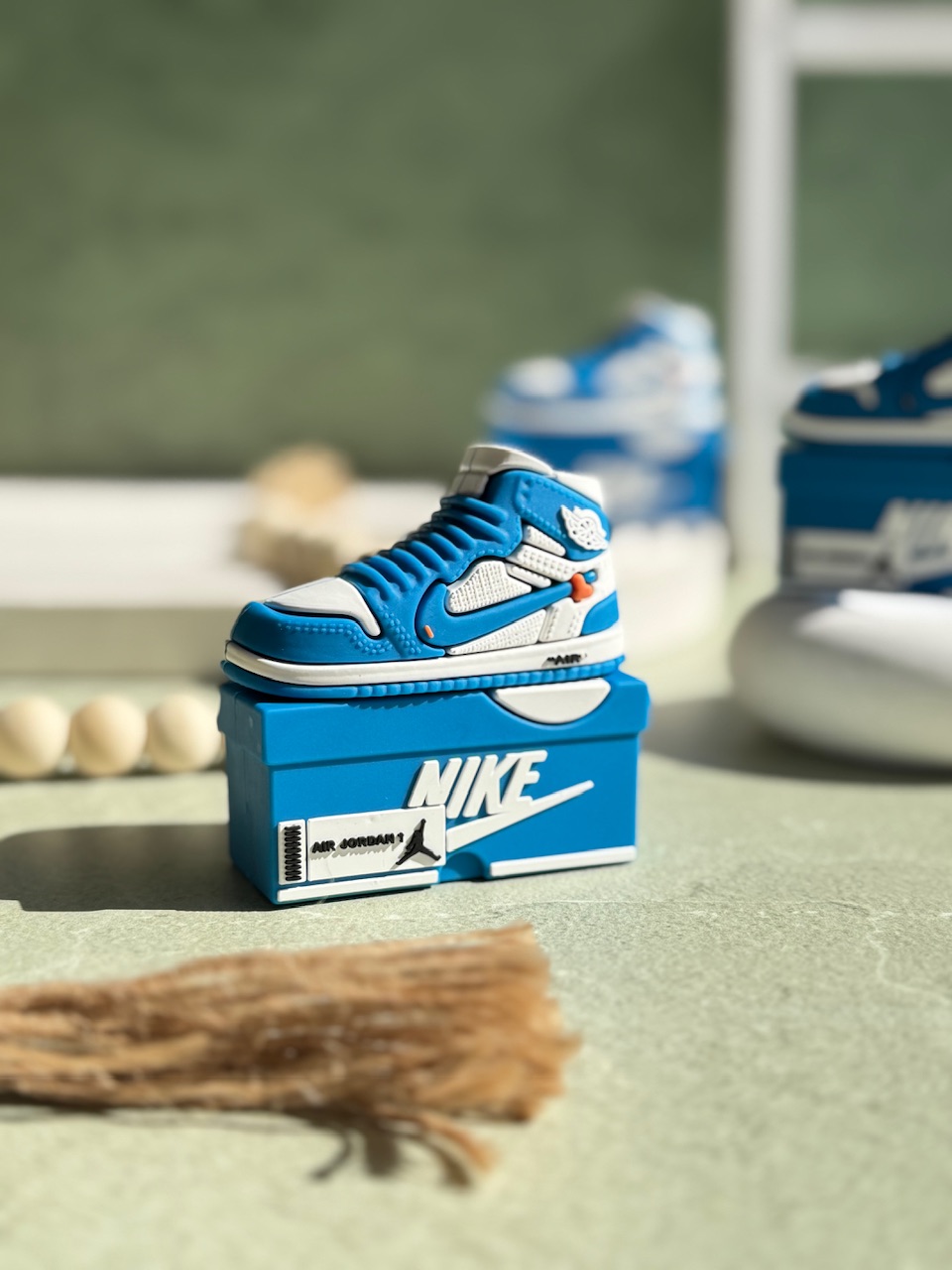 ایرپاد سیلیکونی Air Jordan Blue آبی