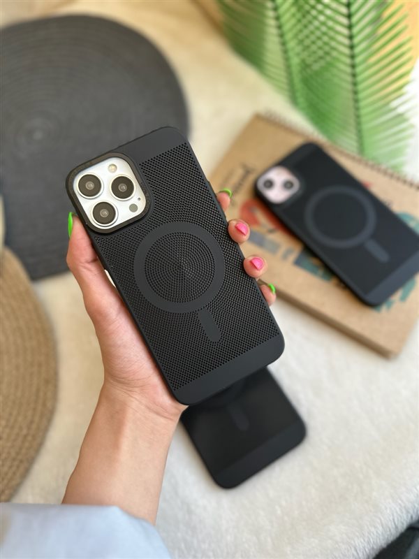 قاب گوشی Net Case with Magsafe مشکی آیفون