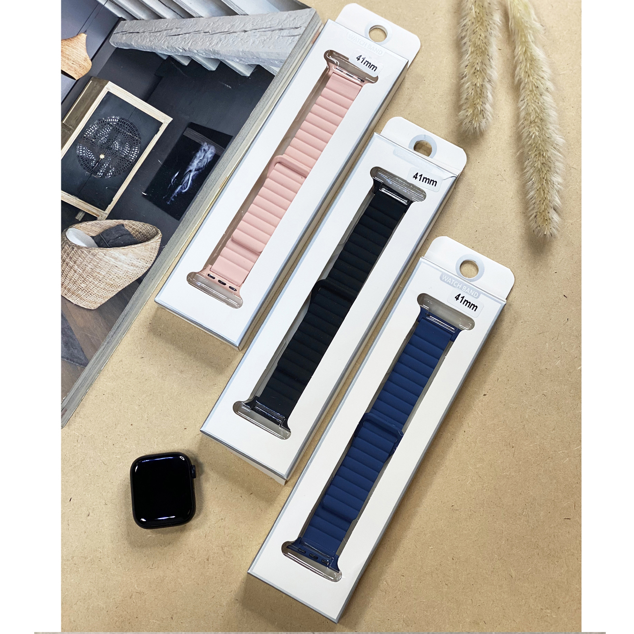 بند اپل واچ چرمی مدل Leather Loop