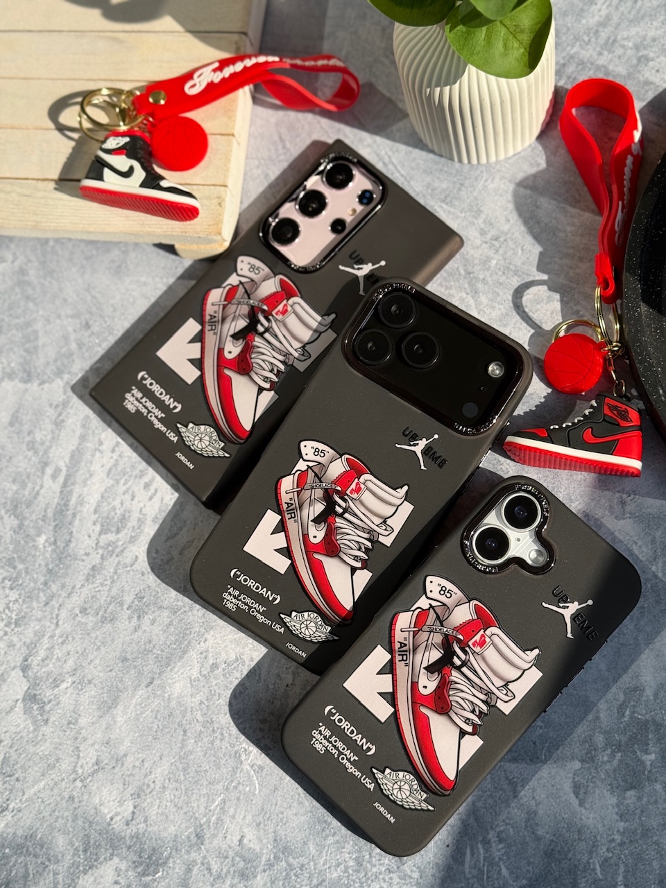 قاب گوشی سامسونگ Jordan 1 RED