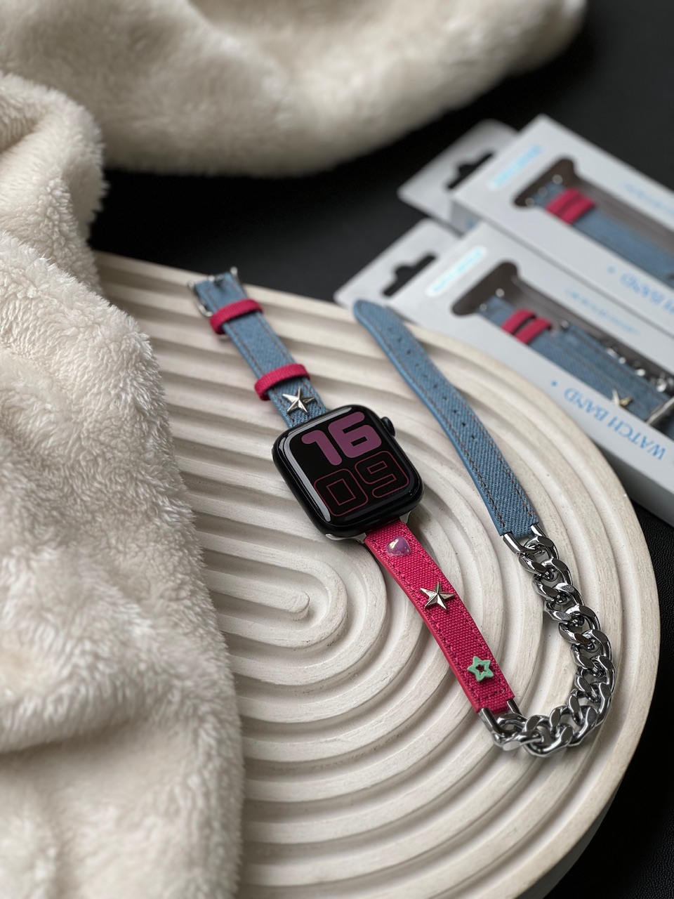 بند اپل واچ کارتیر جین Jean Cartier