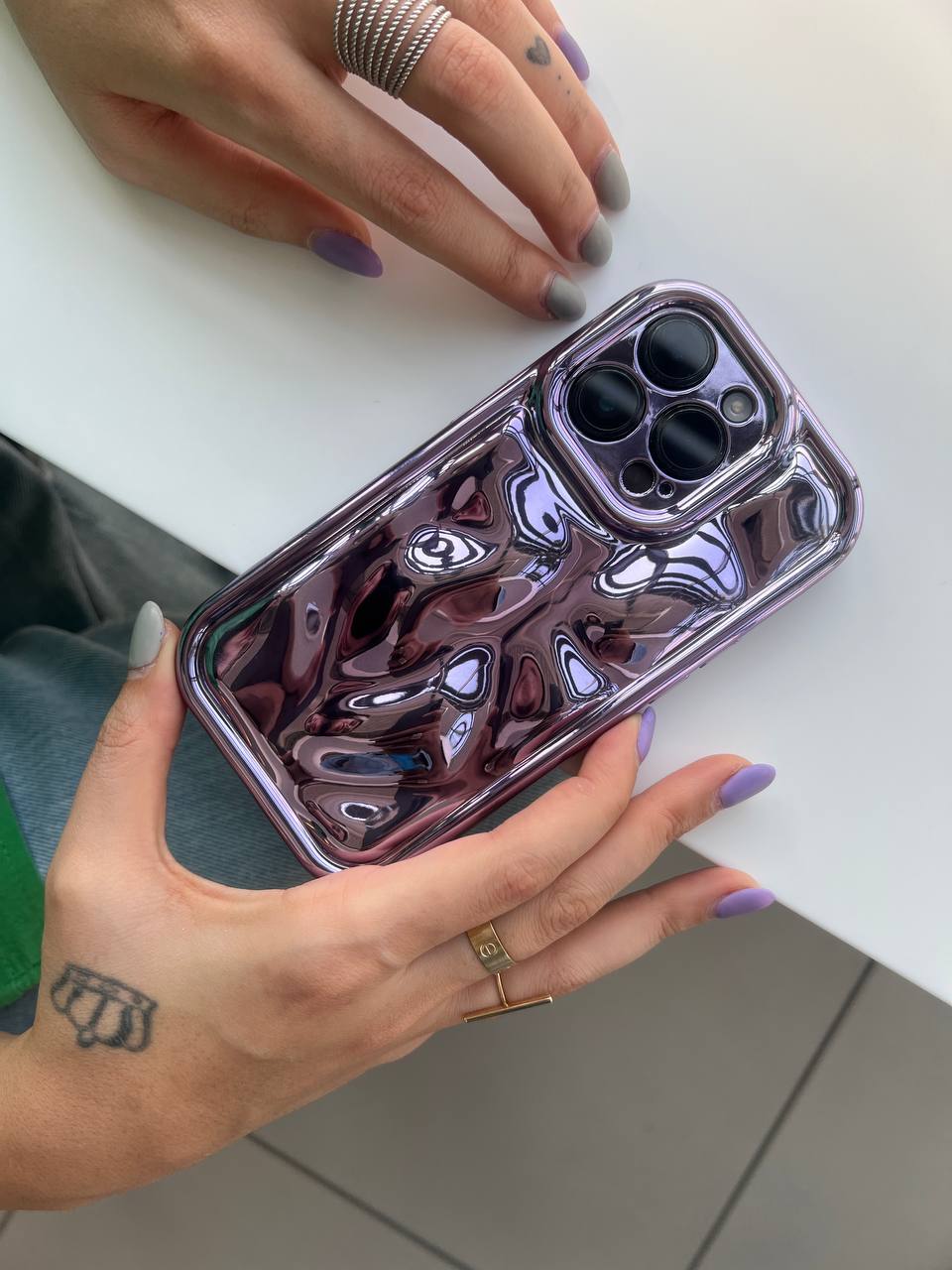 قاب گوشی آیفون Beautiful Purple