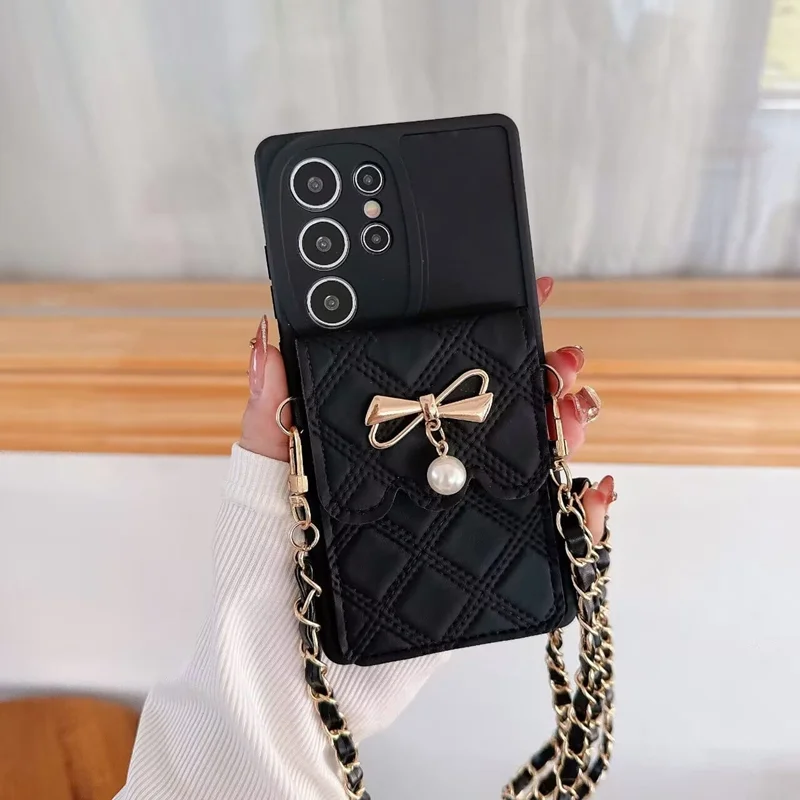 قاب گوشی جاکارتی دار Chain & Bow by Cartier