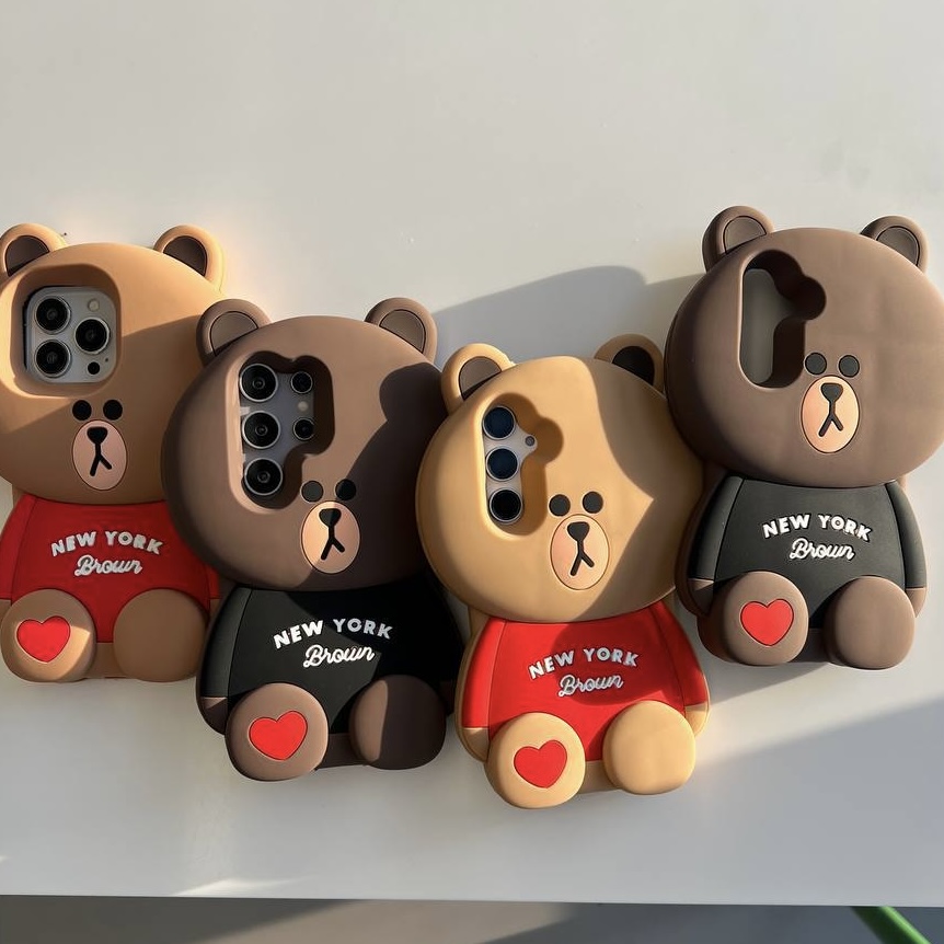 کاور گوشی آیفون bear New York