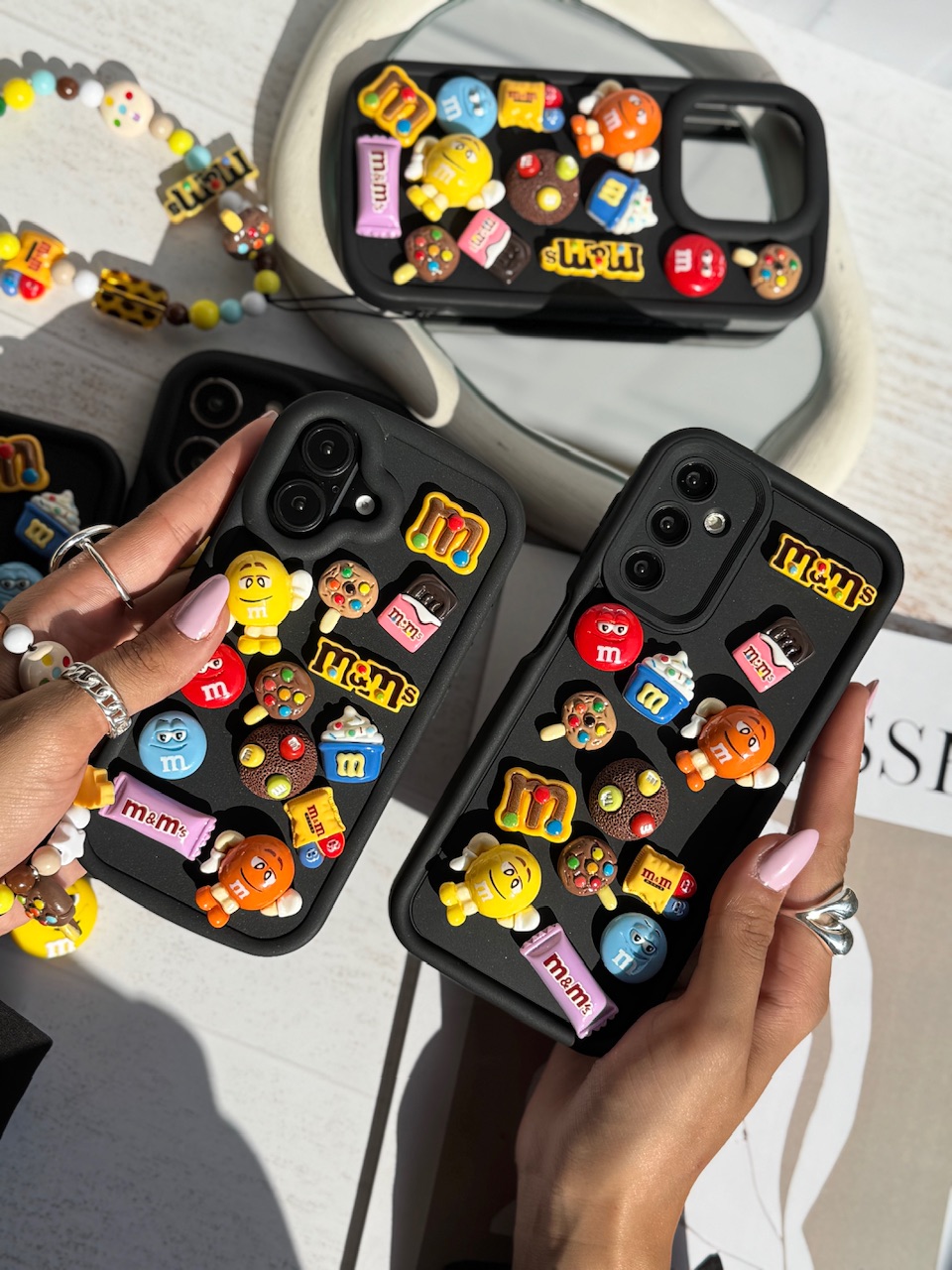 قاب گوشی سامسونگ M&M'S برجسته