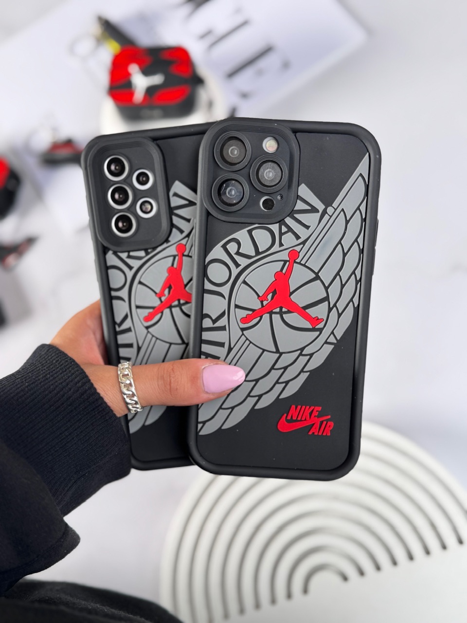قاب گوشی سامسونگ سالید Nike Air Jordan برجسته