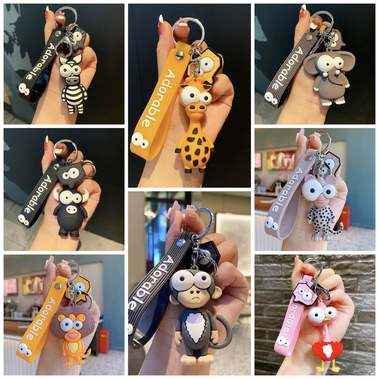 جاکلیدی animal keychain