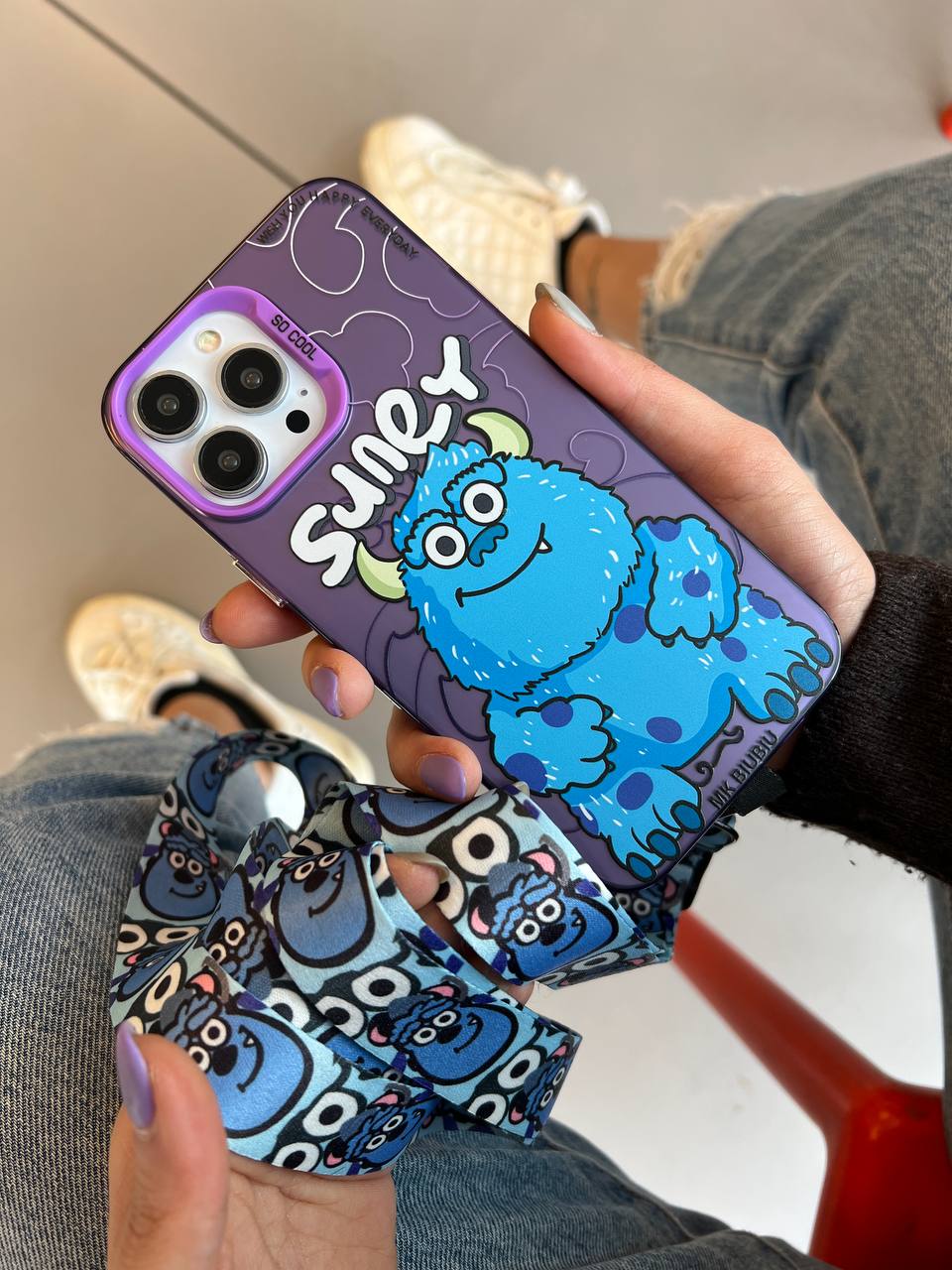 قاب گوشی آیفون Sulley هلوگرامی