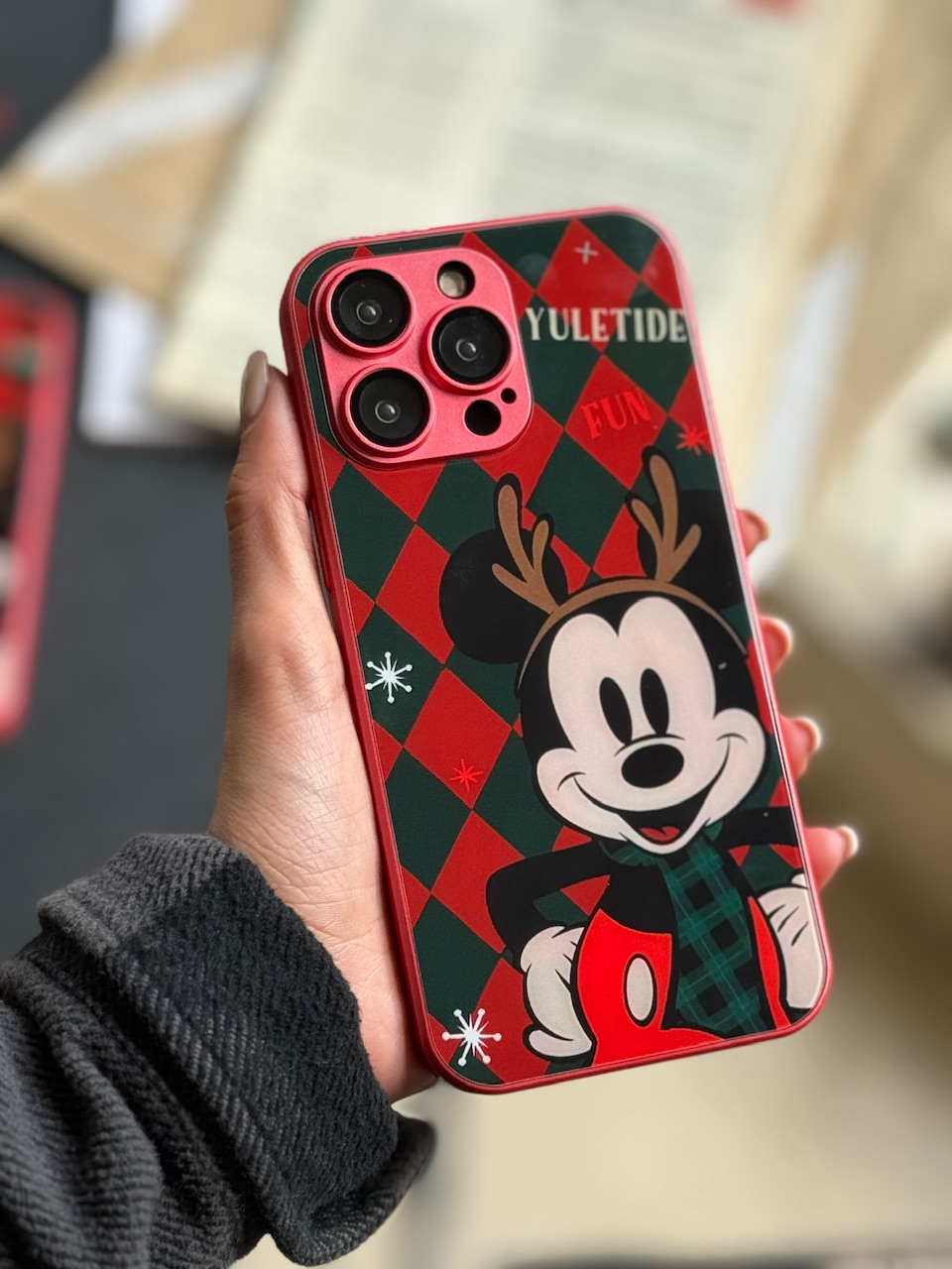 کاور گوشی آیفون Mickey's Once Upon a Christmas