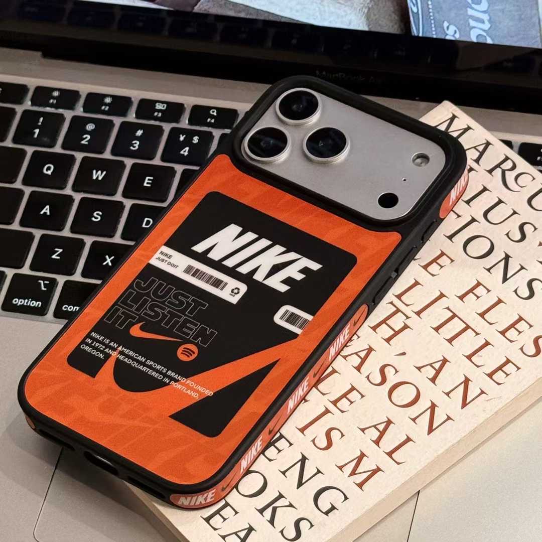 قاب موبایل آیفون نایک ۳۶۰ orange