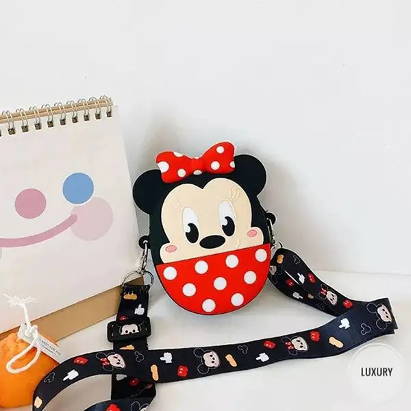 کیف سیلیکونی mickey & minniey