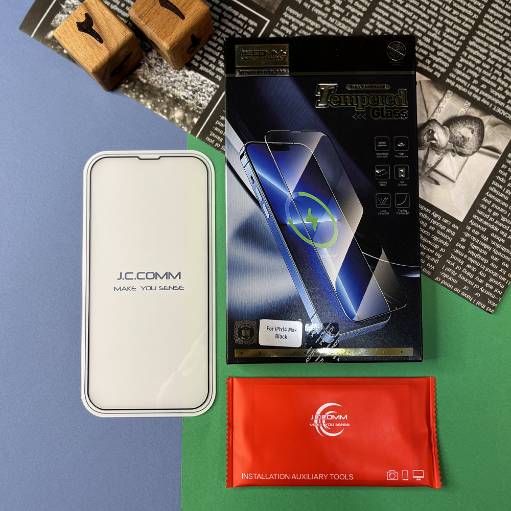 محافظ صفحه نمایش آیفون جی سی کام JC.comm مدل شفاف