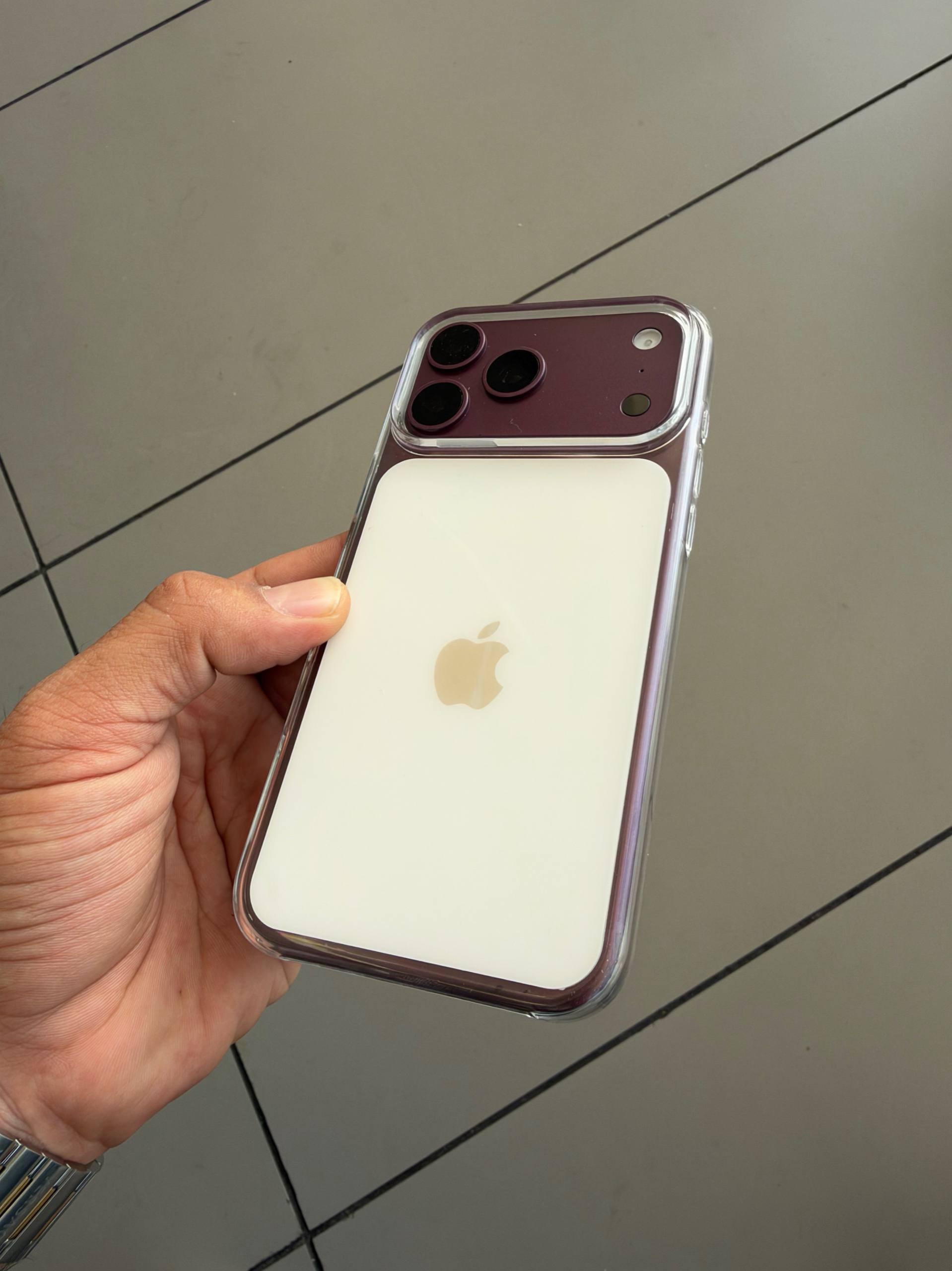 کاور موبایل آیفون clear case
