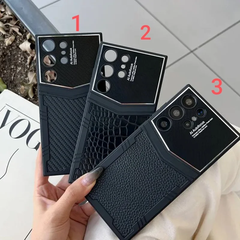 قاب گوشی سامسونگ چرمی طرح vertu برند GGK