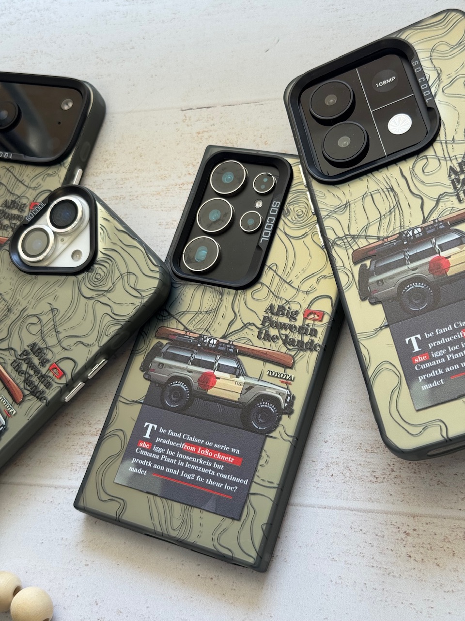 قاب گوشی سامسونگ Off-road : Toyota Land Cruiser 60 series
