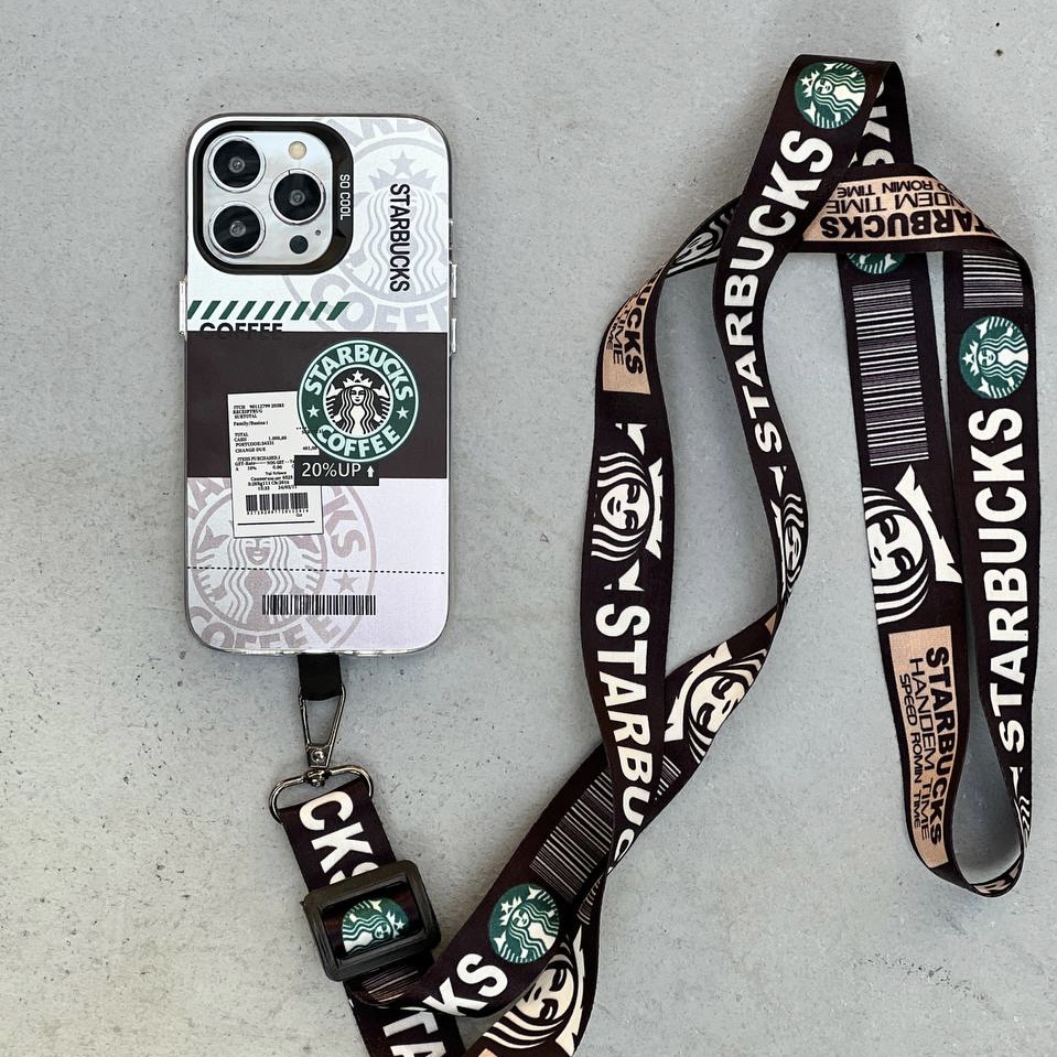 قاب موبایل آیفون Coffee Starbucks هلوگرامی
