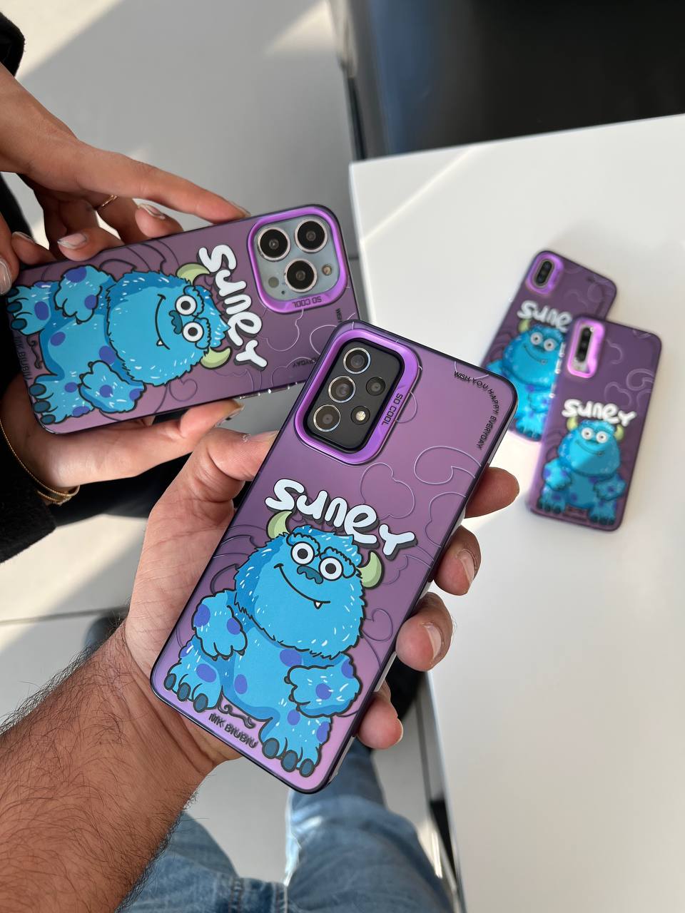 قاب گوشی آیفون Sulley هلوگرامی