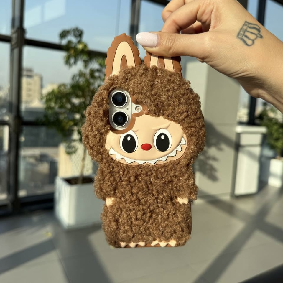 کاور گوشی آیفون لبوبو مخملی